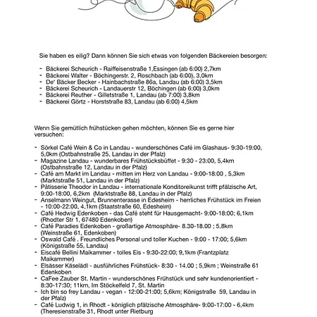 Am - Gästezimmer Apartment Walsheim