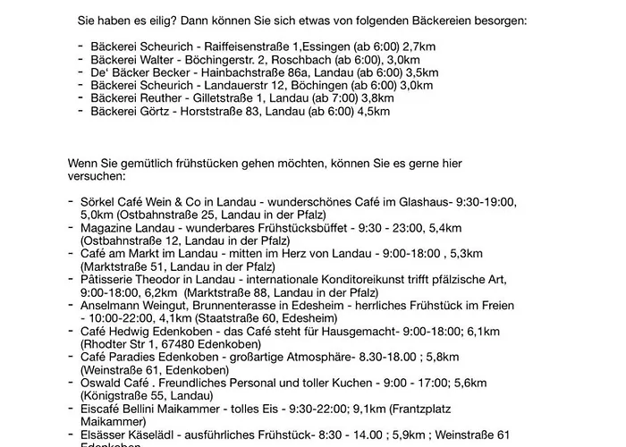 Am - Gästezimmer Apartment Walsheim